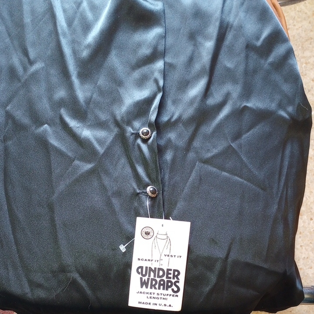 NEW Black versatile scarf/vest